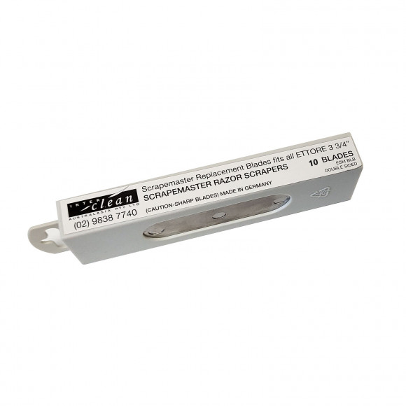 Ettore Scrapemaster Blades 10cm 4 Inch (Pack of 10)