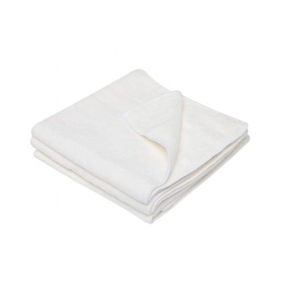 Microfibre Cloth White pack of 3