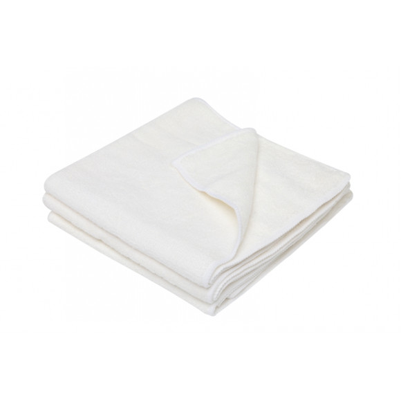 Microfibre Cloth White Pack of 3