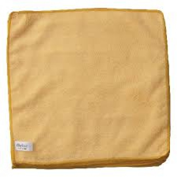Oates Thick Microfibre Cloth Yellow 40cm x 40cm