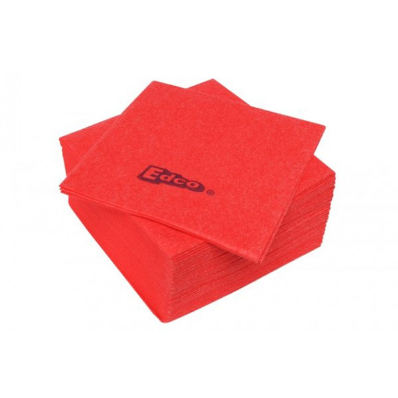 Heavy Duty Viscose Cloth Red 40 x 40cm Packet of 20
