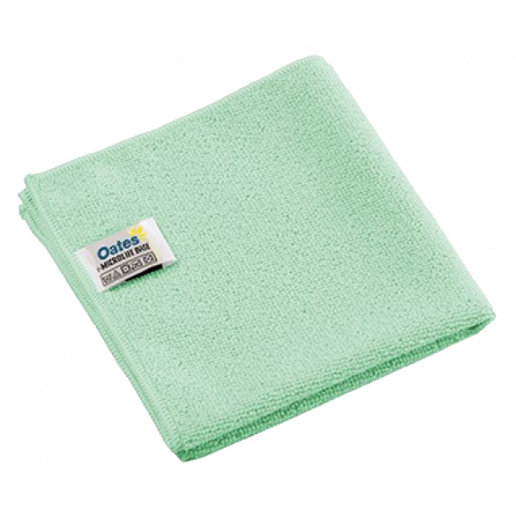 Oates MicroLife Microfibre Cloth Green 38cm x 38cm