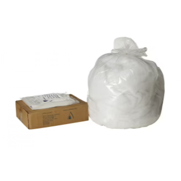 Bin Liners Heavy Duty Clear 82L Carton of 250