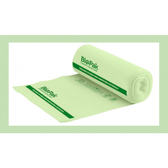 BioPak Compostable Bin Liner 30L Carton of 1000