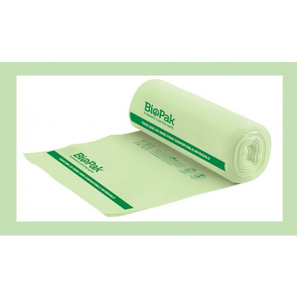 BioPak Compostable Bin Liner 120L Carton of 144