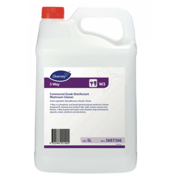 Diversey 3 Way Washroom Cleaner 5L