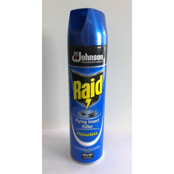 Raid Odourless Flying Insect Killer 400g