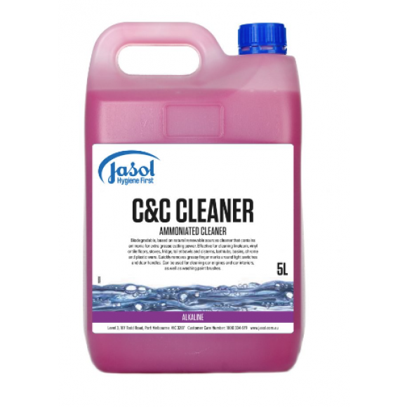 Jasol C&C All Purpose Ammoniated Cleaner 5L Carton of 2