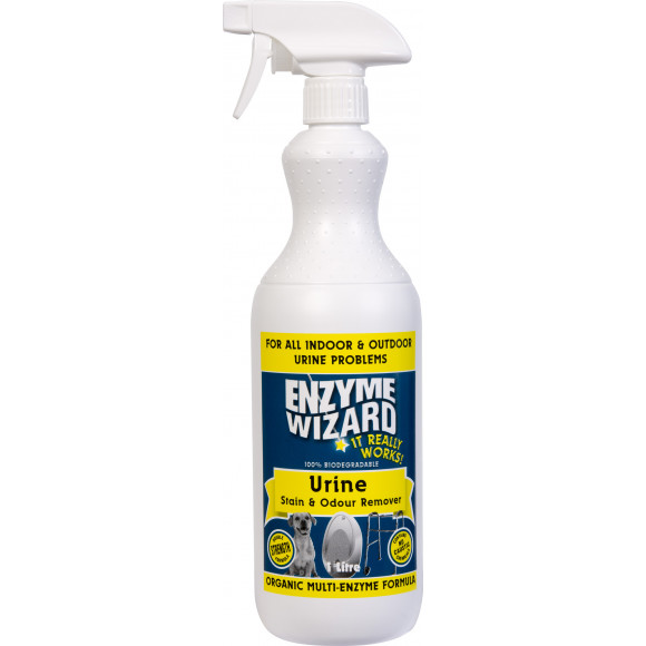 Enzyme Wizard Urine Stain & Odour Remover Spray 1L