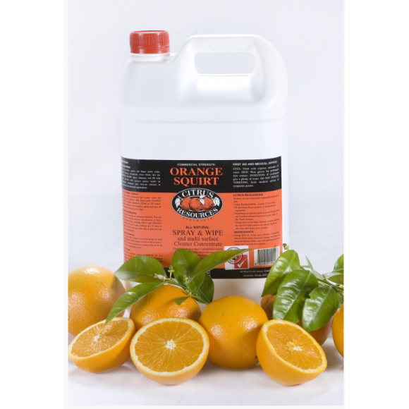 Citrus Resources Orange Squirt Spray and Wipe 5L