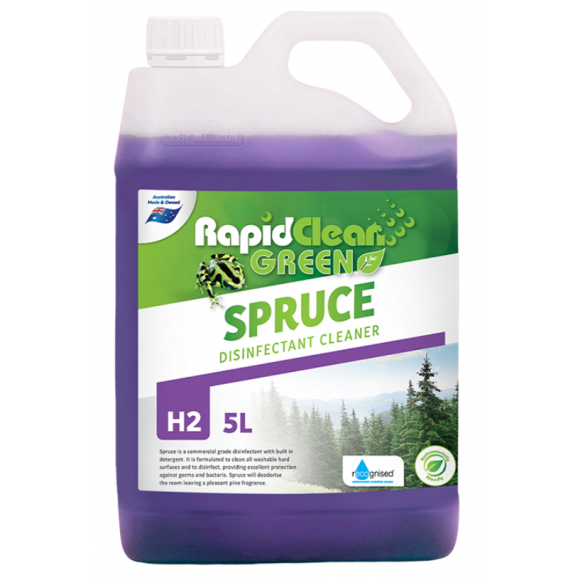 Rapid Green Spruce Pine Disinfectant Cleaner Deodoriser 5L