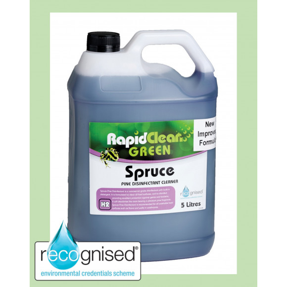 Rapid Green Spruce Pine Disinfectant Cleaner Deodoriser 5L