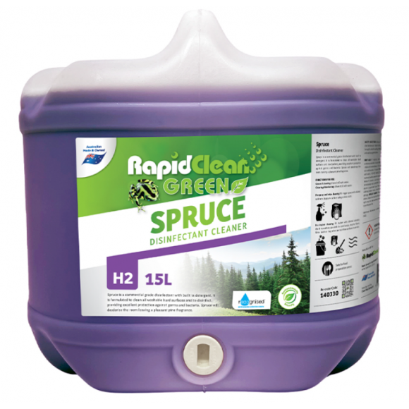 Rapid Green Spruce Pine Disinfectant Cleaner Deodoriser 15L