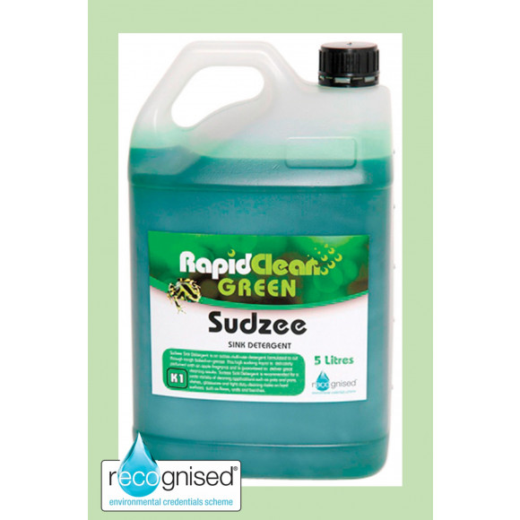 Rapid Green Sudzee Manual Dishwashing Detergent 5L
