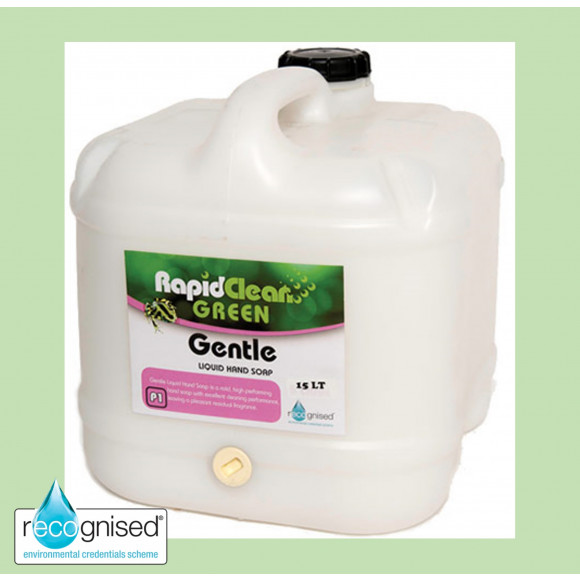 Rapid Green Pearl Coloured Gentle Hand Soap 15L