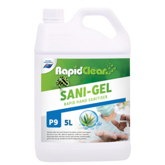 Rapid Sani-Gel Hand Sanitiser Gel 5L
