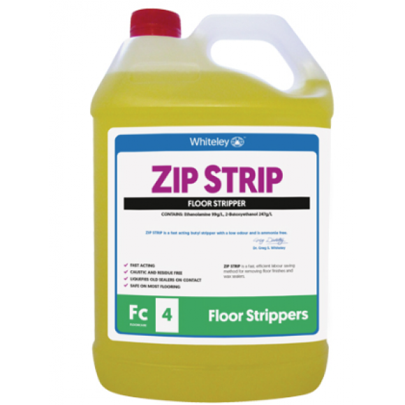 Whiteley Zip Strip Floor Stripper 5L Carton of 3