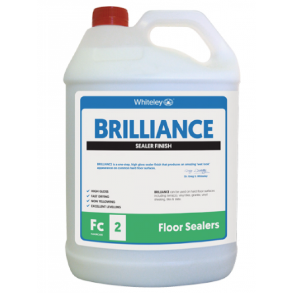 Whiteley Brilliance Floor Sealer/Finish 5L Carton of 3