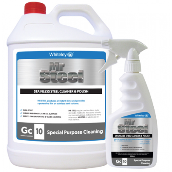 Whiteley Mr Steel Stainless Steel Cleaner and Polish 5L