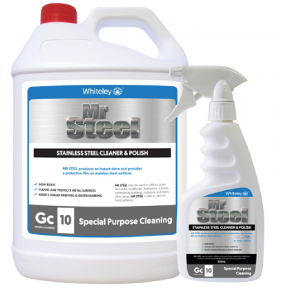 Whiteley Mr Steel Stainless Steel Cleaner and Polish 500ml
