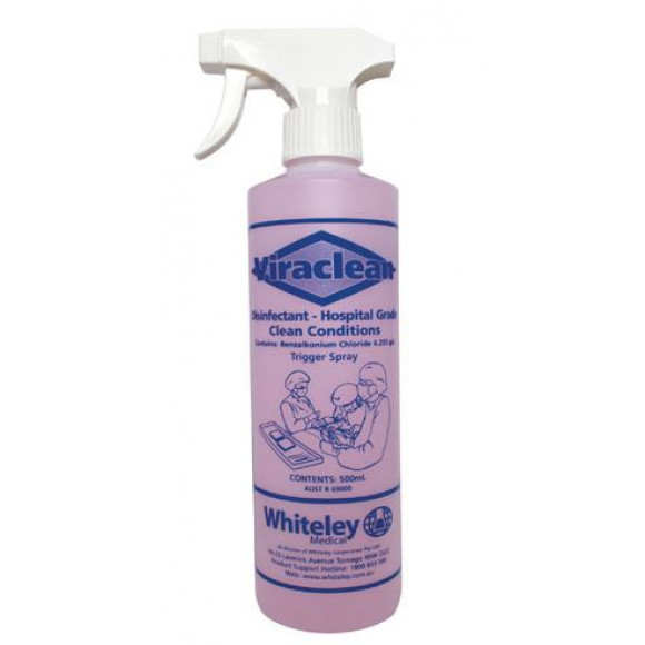 Whiteley Viraclean Hospital Grade Disinfectant 500ml