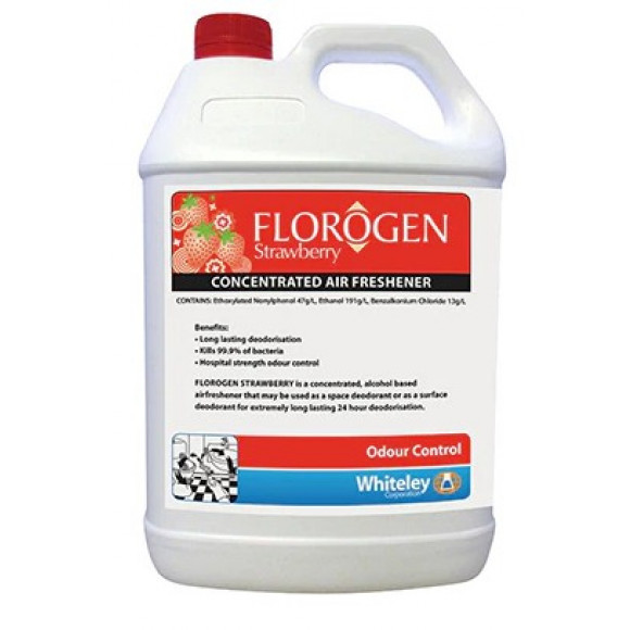 Whiteley Strawberry Florogen Alcohol Based Air Freshener 5L