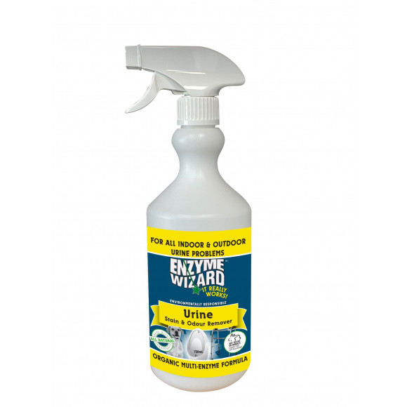 Enzyme Wizard Urine Stain & Odour Remover Spray Ready to Use 750ml