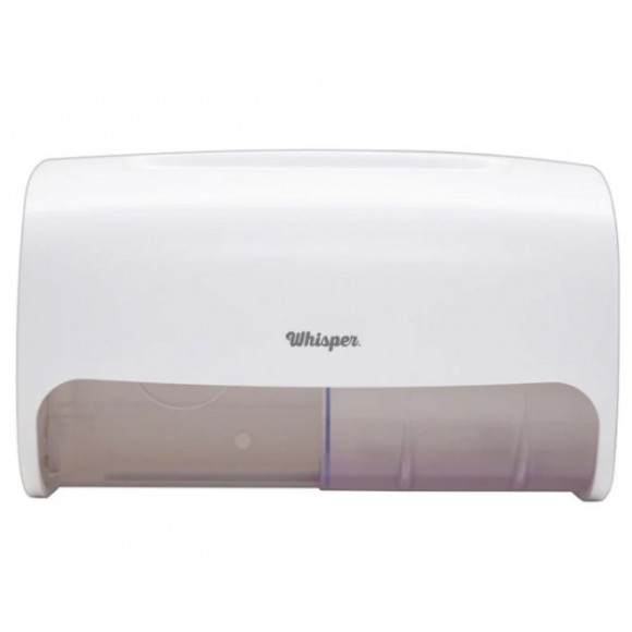 Horizontal Twin Standard Size Toilet Paper Dispenser