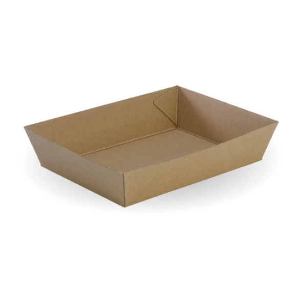 BioPak Compostable Tray #3 18 x 13.4 x 4.5cm Carton of 250