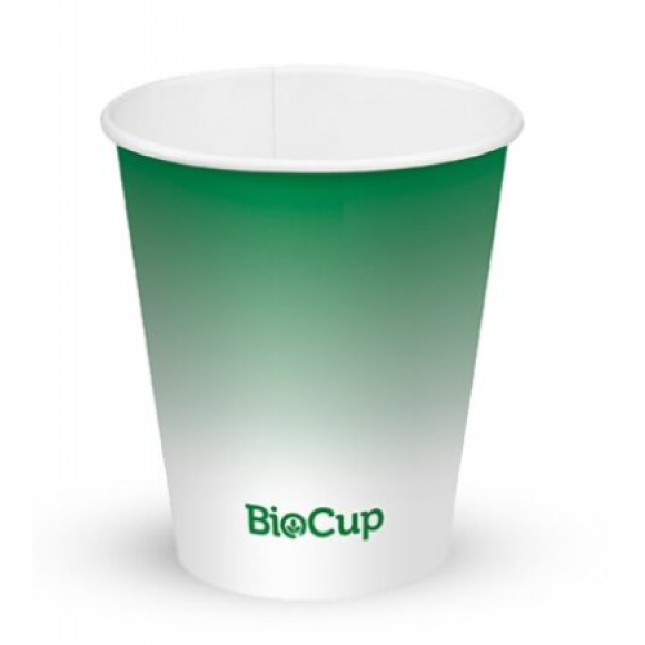 BioPak Cold Paper BioCup Green 420ml/14oz Carton of 1000