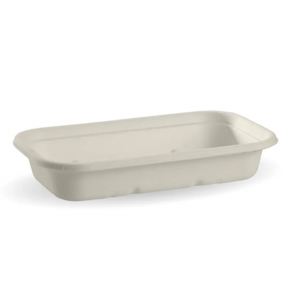 BioPak Plant Fibre Takeaway Base White 750ml Carton of 500