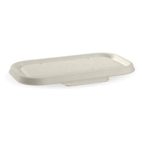 BioPak Biocane Takeaway Lid White 750 & 1000ml Carton of 500
