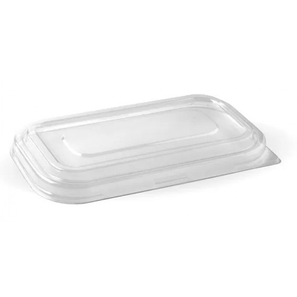 BioPak RPET Clear Takeaway Lid 500-1000ml Carton of 500
