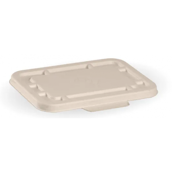 BioPak Biocane Takeaway Lid Natural 500ml & 600ml Carton of 500
