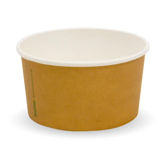 BioPak BioCup Ice Cream 150ml / 5oz Kraft Carton Of 1000