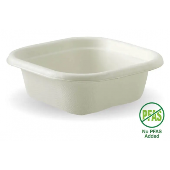 BioPak Takeaway Base Plant Fibre 280ml White Carton Of 600