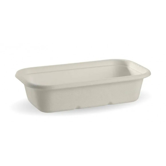 BioPak Plant Fibre Takeaway Base White 1000ml Carton of 500
