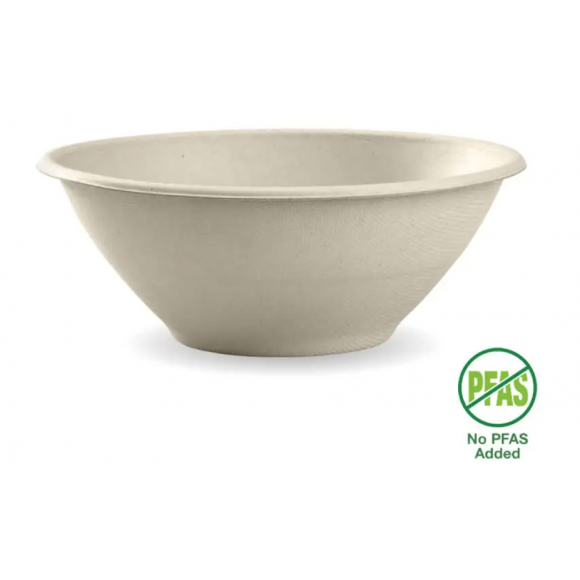BioPak BioBowl 1,180ml / 40oz Natural Plant Fibre Carton Of 400