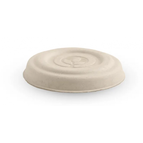 BioPak BioCup Sauce Lid 30ml Natural Plant Fibre Carton Of 1000