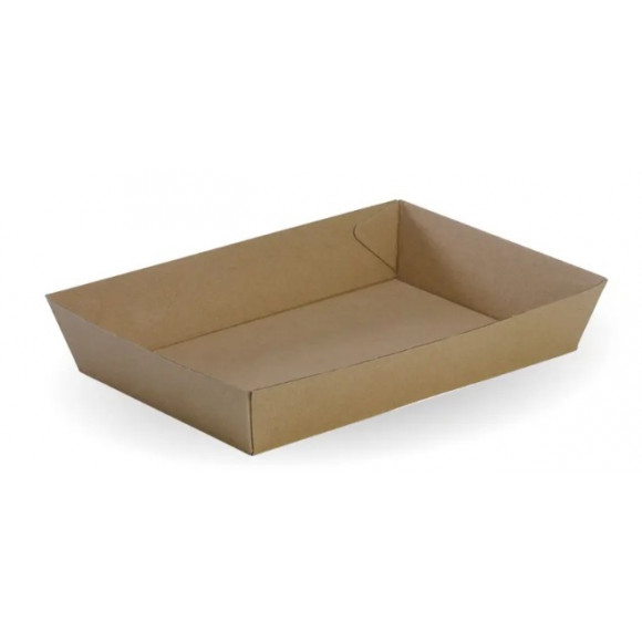 BioPak Compostable Tray #4 22.8 x 15.2 x 4.5 cm Carton of 250