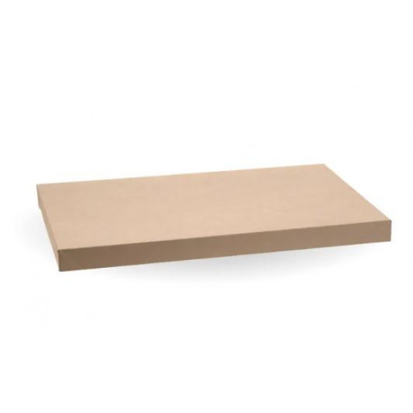 BioPak Extra Large BioBoard Catering Tray Lid Carton of 50