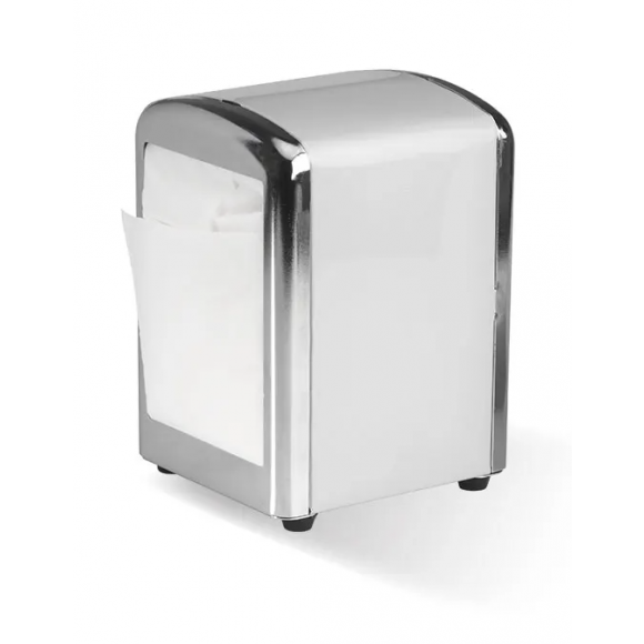 BioPak Tall Compact Table Top Napkin Dispenser D-Fold/E-Fold