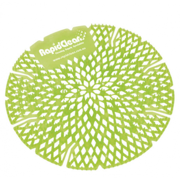 Rapid Diamond 3D Urinal Screen Calypso Lime Carton of 60