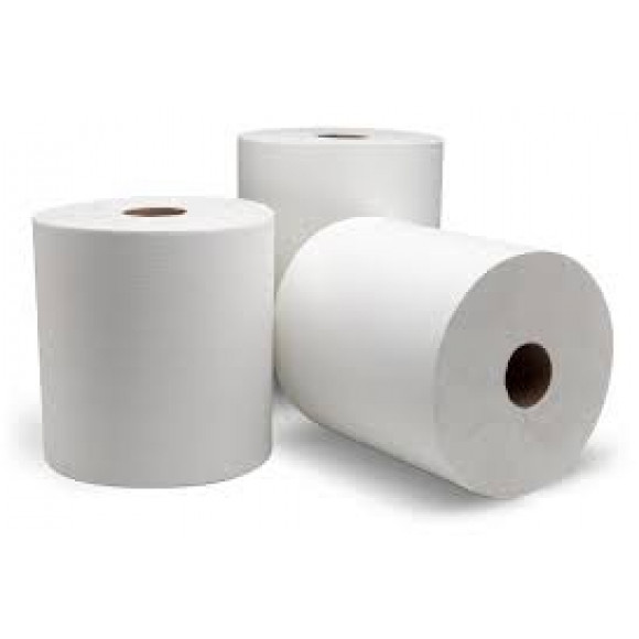 ESG Controlled-Use Roll Towel White 243m (380-CS) Carton of 6