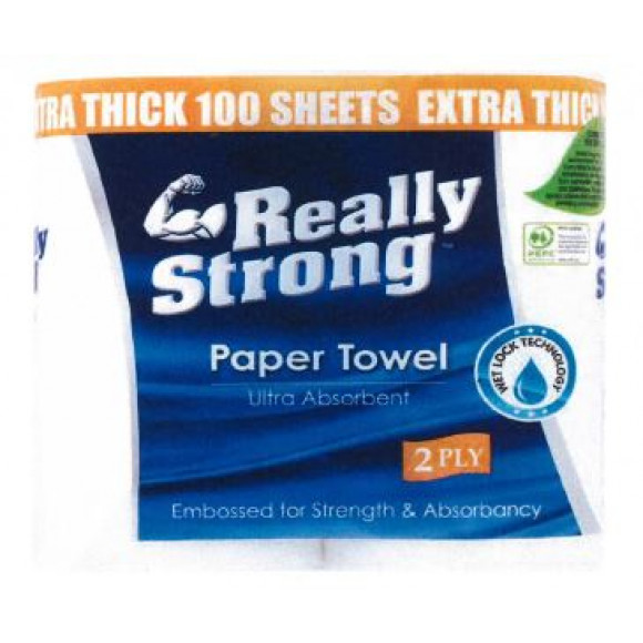 Livi Kitchen Towel Twin Pack 2Ply 100 Sheet Carton of 15