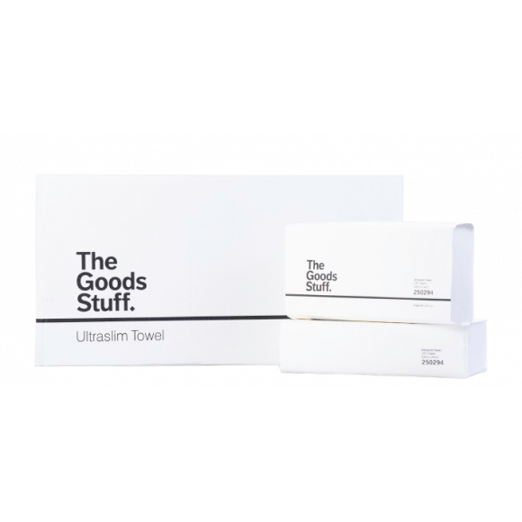 The Goods Stuff Ultraslim Hand Towel Carton of 2400