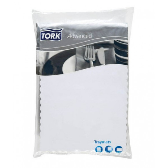 Tork Advanced Traymats White Carton of 1000