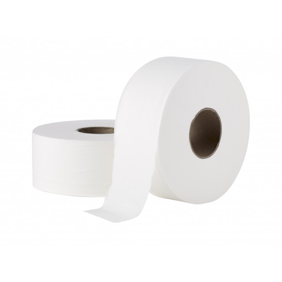 Livi Everyday Basics Jumbo Toilet Paper 1ply 500m Carton of 8