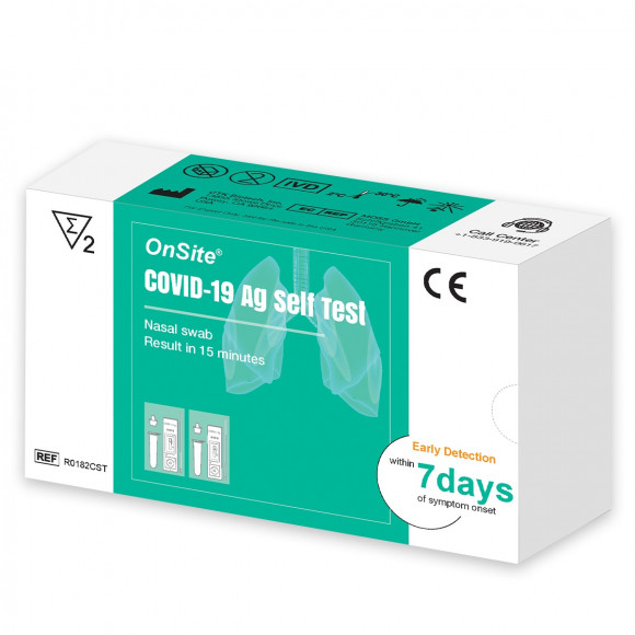 Onsite Nasal Sab RAT Rapid Antigen Test Pack of 5