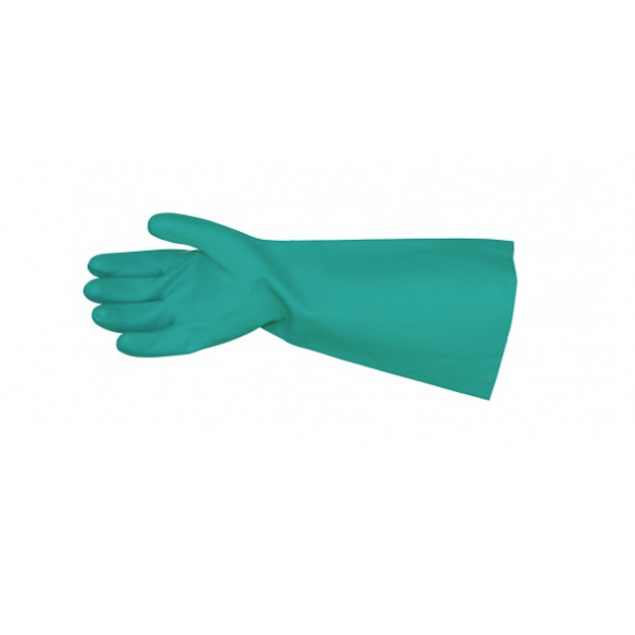 Nitrile HD Green 46cm Gloves Size 10